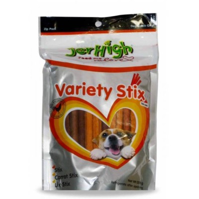 Jerhigh Dog Variety Stix 200Gms